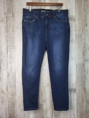 Torrid Dark Blue Bombshell Skinny Premium Stretch Jean - Women's Jeans 14S 14 S